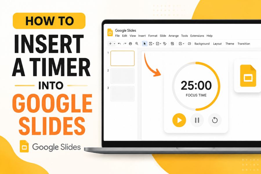 How to Insert a Timer into Google Slides in Minutes
