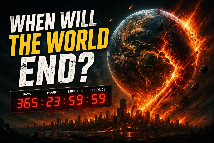 When Will the World End Timer? Live Countdown & End Times Clock